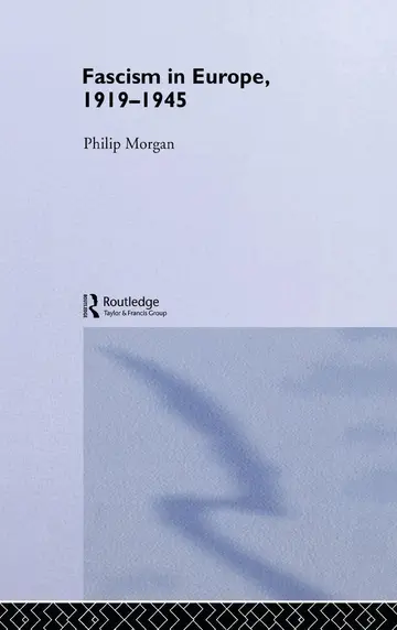 Cover of Fascism in Europe, 1919-1945