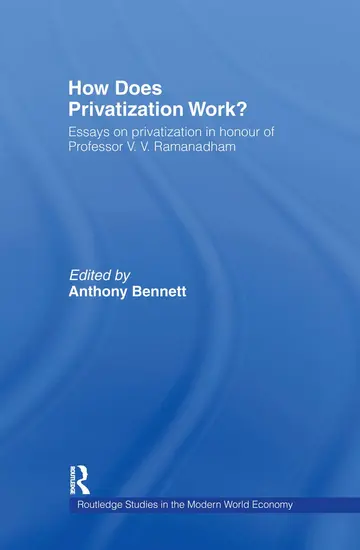 Cover of How Does Privatization Work?