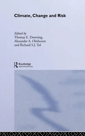 Cover of Climate, Change and Risk