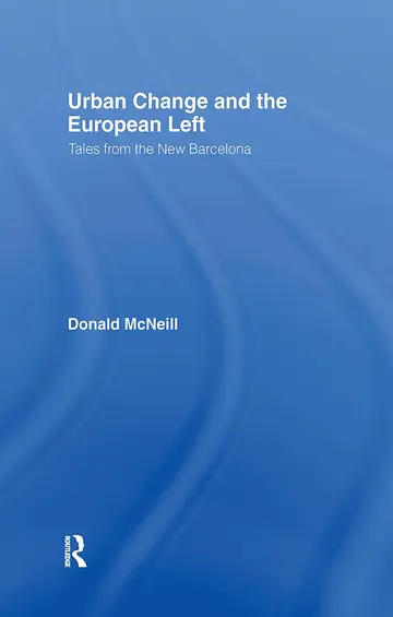 Cover of Urban Change and the European Left