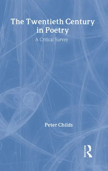 Cover of The Twentieth Century in Poetry