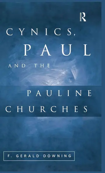 Cover of Cynics, Paul and the Pauline Churches