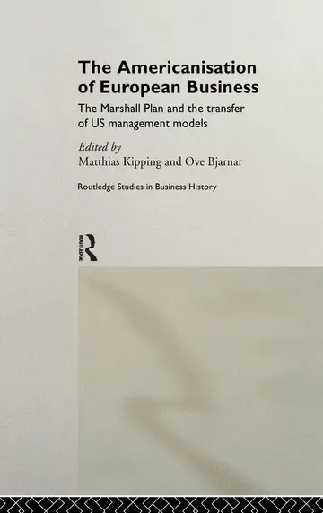 Cover of The Americanization of European Business