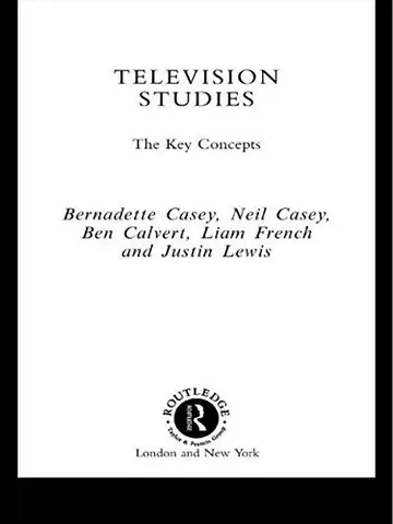 Cover of Television Studies