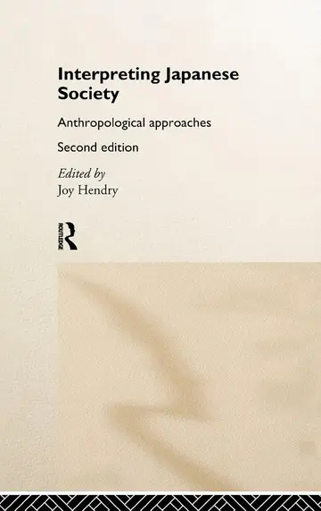 Cover of Interpreting Japanese Society
