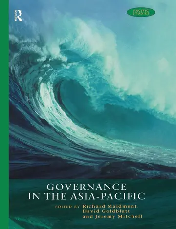 Cover of Governance in the Asia-Pacific