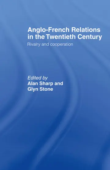 Cover of Anglo-French Relations in the Twentieth Century