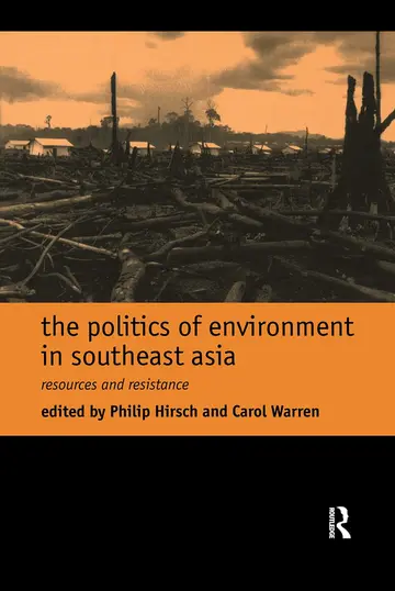 Cover of The Politics of Environment in Southeast Asia