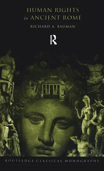 Cover of Human Rights in Ancient Rome