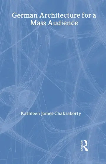 Cover of German Architecture for a Mass Audience