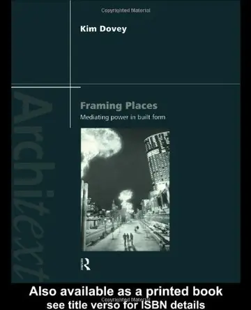 Cover of Framing Places