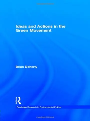 Cover of Ideas and Actions in the Green Movement