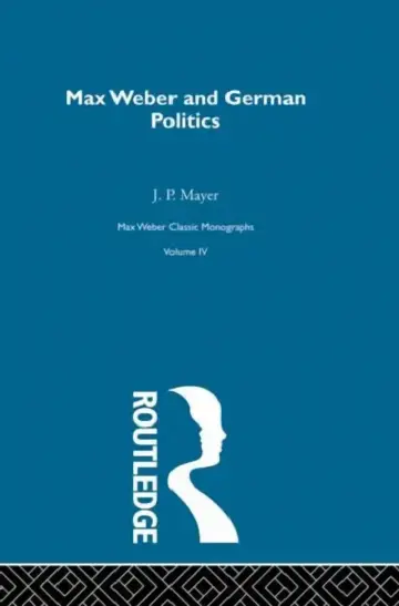 Cover of Max Weber & German Poltcs