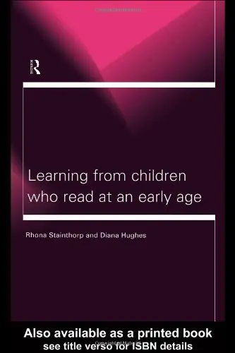 Cover of Learning from Children Who Read at an Early Age