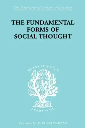 Cover of The Fundamental Forms of Social Thought