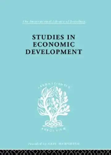 Cover of Studies in Economic Development