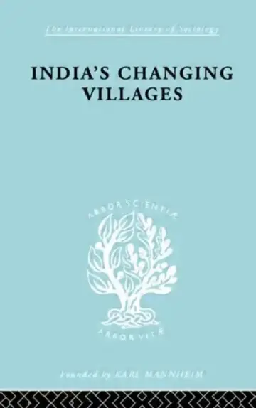 Cover of India's Changing Villages