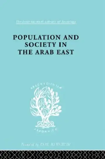 Cover of Populatn Soc Arab East Ils 68