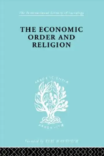 Cover of The Economic Order and Religion