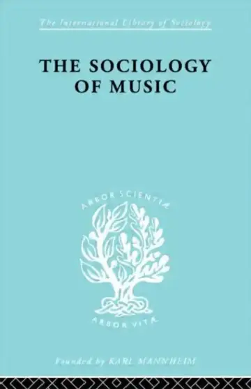 Cover of Sociology Of Music Ils 91
