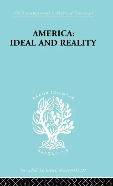 Cover of America - Ideal and Reality