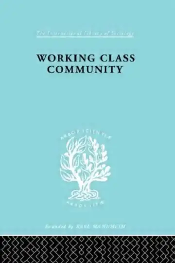 Cover of Working Class Comm Ils 122