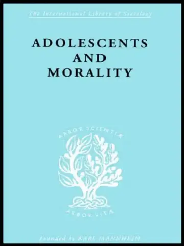Cover of Adolescents and Morality