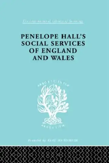Cover of Penelope Hall's Social Services of England and Wales