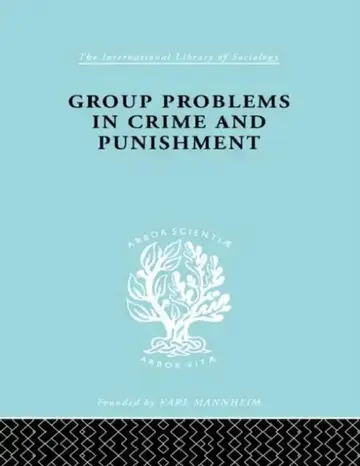 Cover of Group Problems in Crime and Punishment