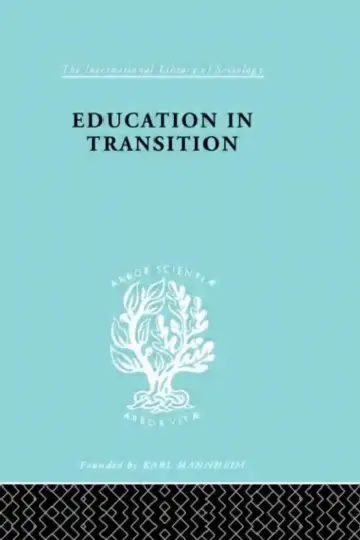 Cover of Education in Transition