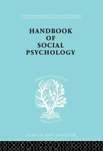Cover of Handbook of Social Psychology