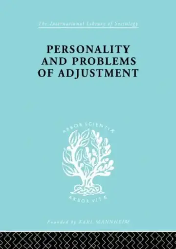 Cover of Personality and Problems of Adjustment