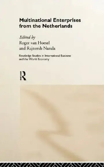 Cover of Multinational Enterprises from the Netherlands