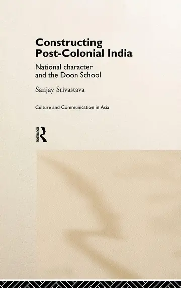 Cover of Constructing Post-Colonial India