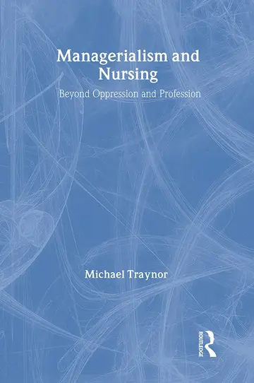 Cover of Managerialism and Nursing