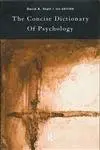 Cover of The Concise Dictionary of Psychology