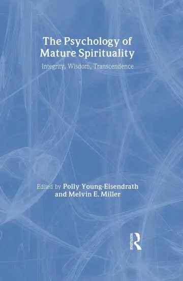 Cover of The Psychology of Mature Spirituality
