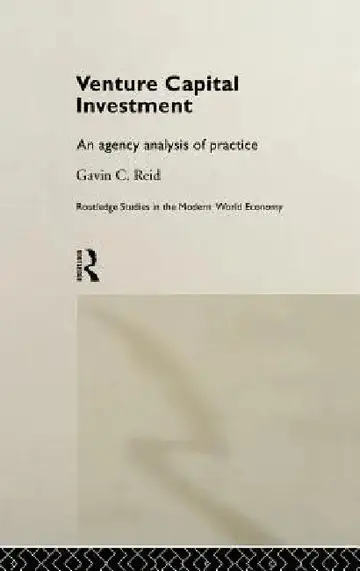 Cover of Venture Capital Investment