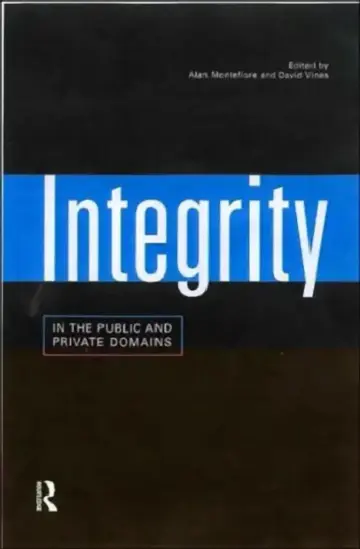 Cover of Integrity in the Public and Private Domains