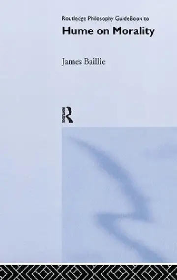 Cover of Routledge Philosophy GuideBook to Hume on Morality