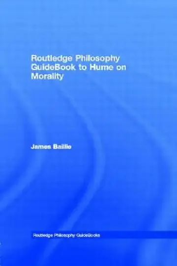 Cover of Routledge Philosophy GuideBook to Hume on Morality
