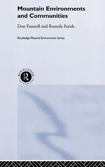Cover of Mountain Environments and Communities
