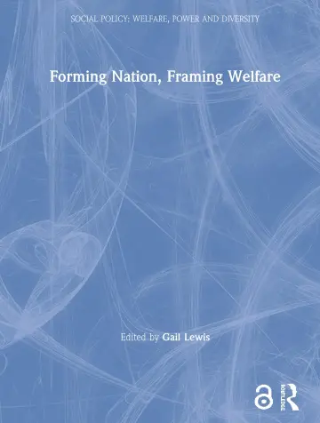 Cover of Forming Nation, Framing Welfare