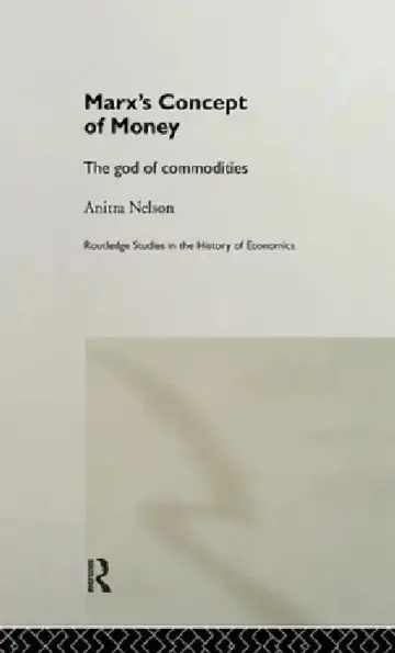 Cover of Marx's Concept of Money