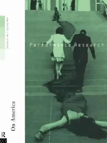 Cover of Performance Research