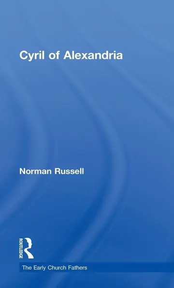 Cover of Cyril of Alexandria