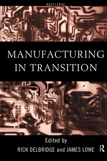 Cover of Manufacturing in Transition