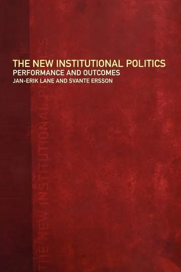 Cover of The New Institutional Politics