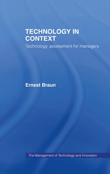 Cover of Technology in Context