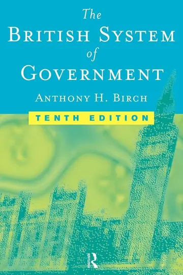 Cover of British System of Government